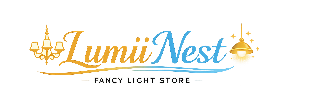 Elegant logo of LumiiNest light store
